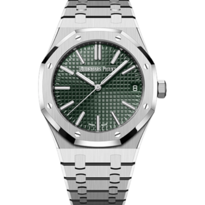AUDEMARS PIGUET ROYAL OAK 41 15510ST VERT KAKI - NEUVE 2025