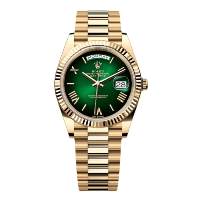 ROLEX DAYDATE 228238 VERT OMBRÉ - NEUVE 2024