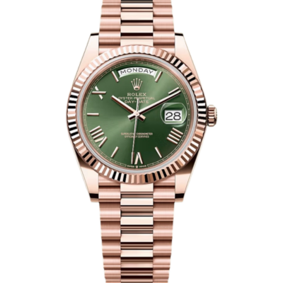ROLEX DAYDATE 228235 VERT OLIVE - Mint 2023