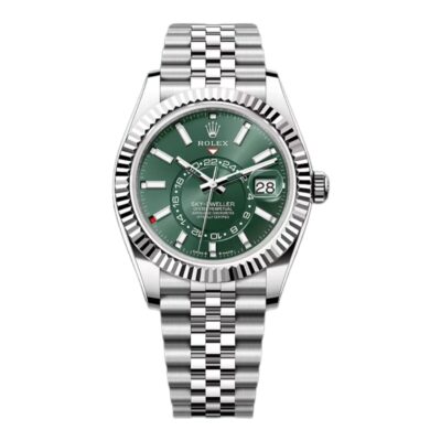 ROLEX SKY-DWELLER 336934 GREEN MINT JUBILÉE - NEUVE 2025