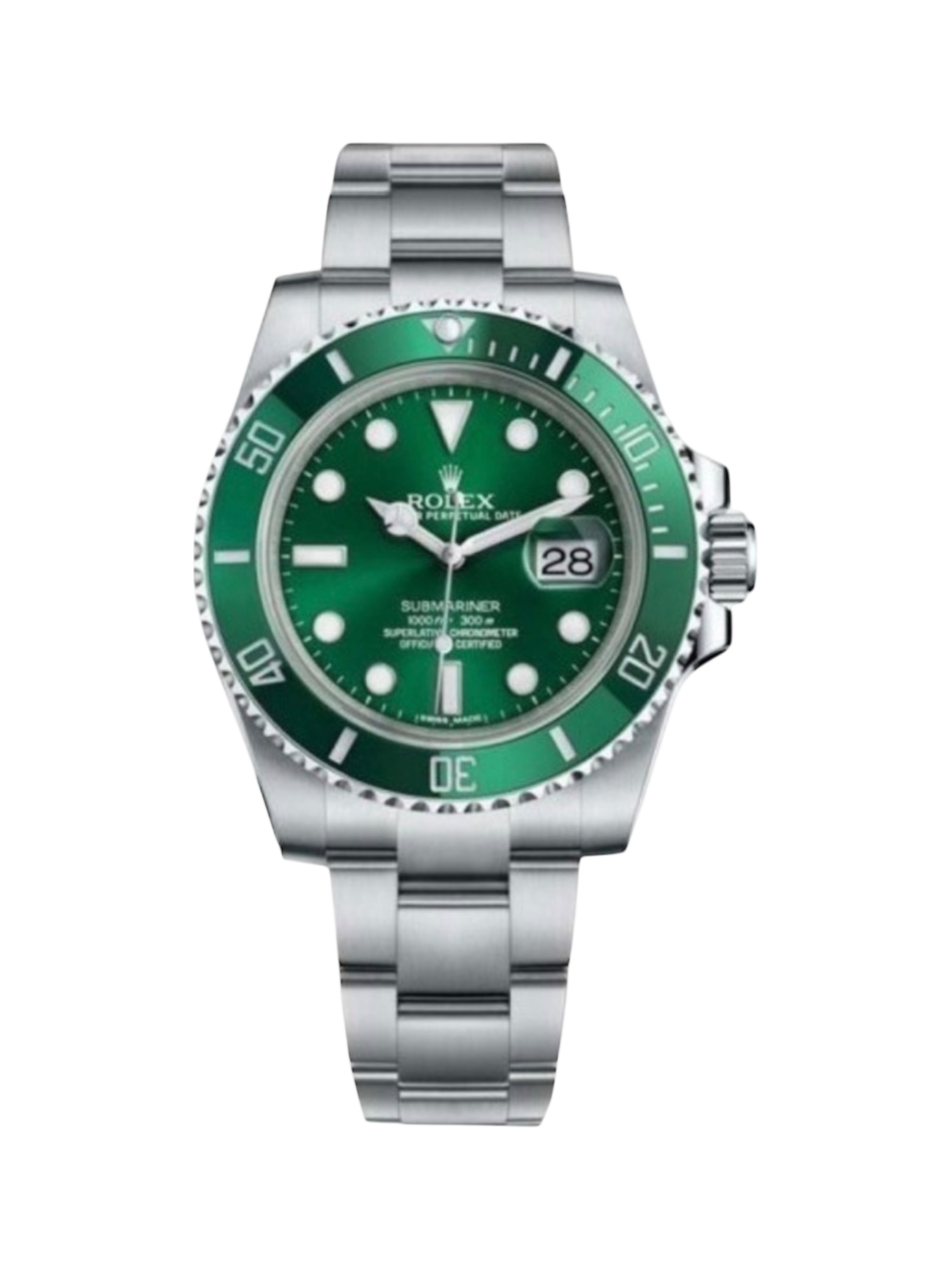 ROLEX SUBMARINER DATE 116610 LV HULK - EXCELLENT CONDITION 2019