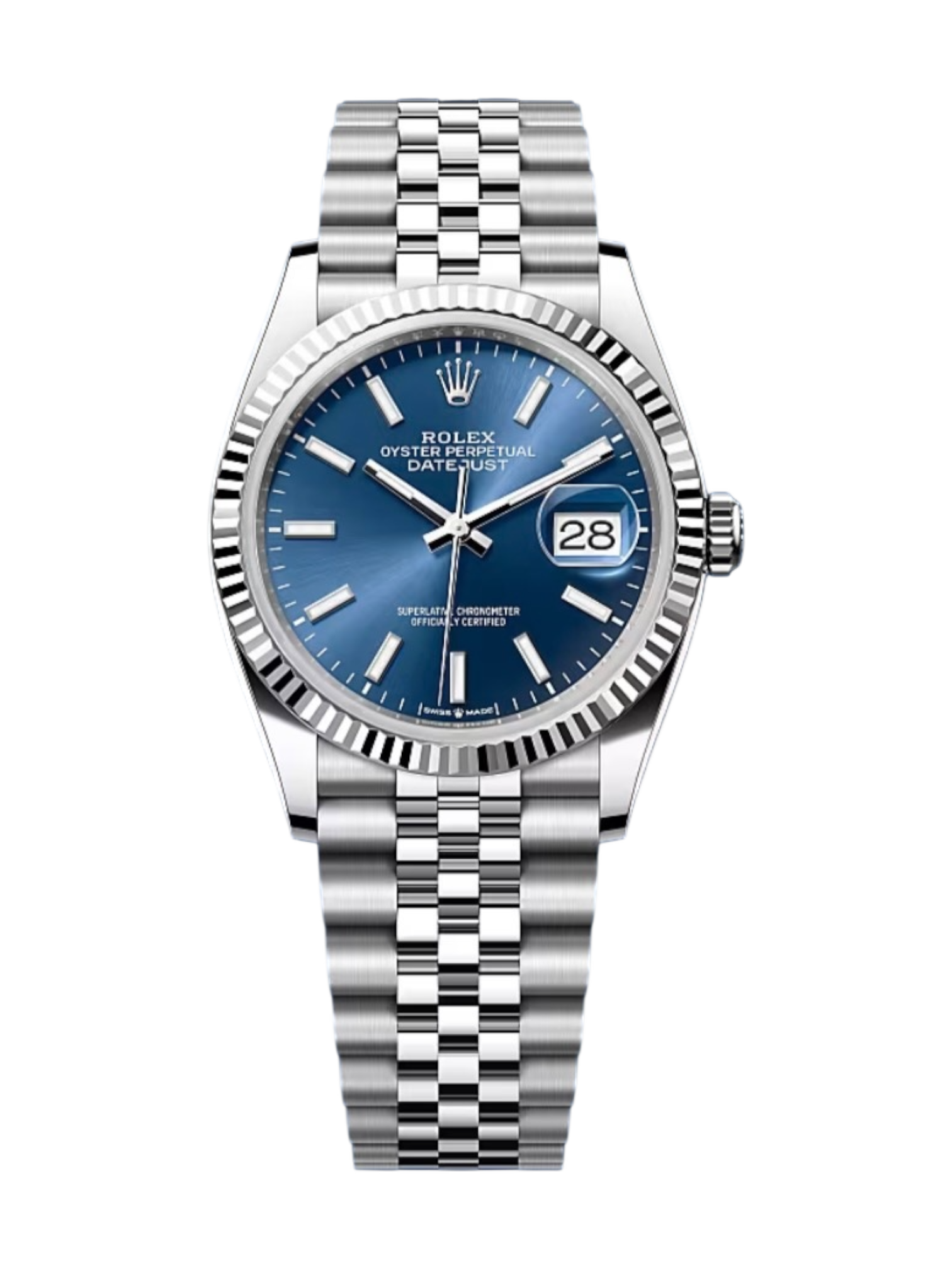 ROLEX DATEJUST 36 126234 BLEU JUBILÉE - NEUVE 2025